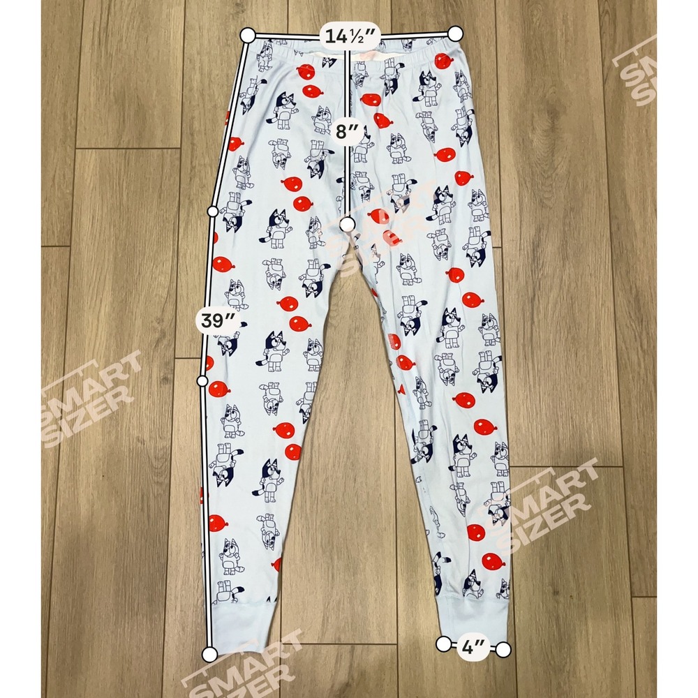 Bluey Hanna Andersson Organic Cotton Pajama Pants Keepy Uppy Womens Medium - Picture 6 of 6